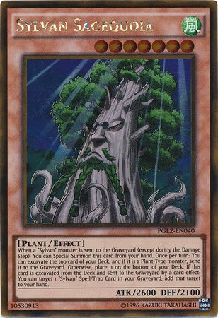 Sylvan Sagequoia - PGL2-EN040 - Gold Rare - Unlimited available at 401 Games Canada