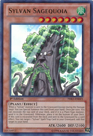 Sylvan Sagequoia - PRIO-EN021 - Ultra Rare - 1st Edition available at 401 Games Canada