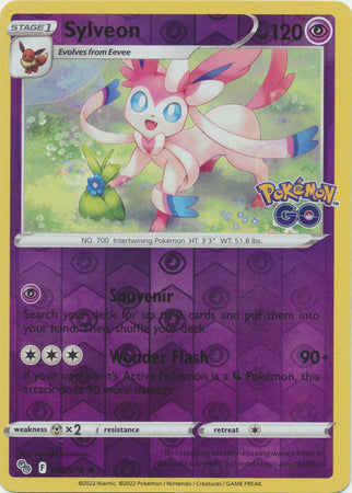 Sylveon - 035/078 - Holo Rare - Reverse Holo available at 401 Games Canada