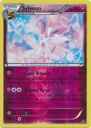 Sylveon - 72/111 - Rare - Reverse Holo available at 401 Games Canada