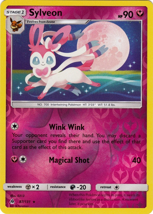 Sylveon - 87/131 - Rare - Reverse Holo available at 401 Games Canada