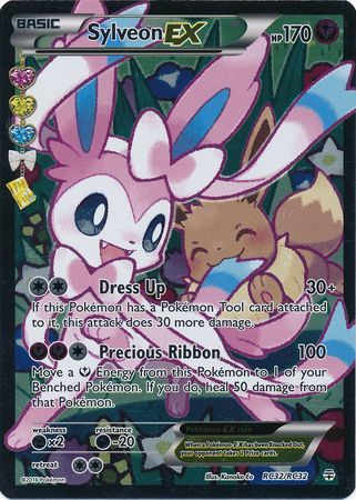 Sylveon EX - RC32/RC32 - Full Art Ultra Rare available at 401 Games Canada