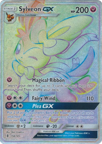 401 Games Canada - Sylveon GX - 158/145 - Hyper Rare 401 Games Canada - Sylveon GX - 158/145 - Hyper Rare