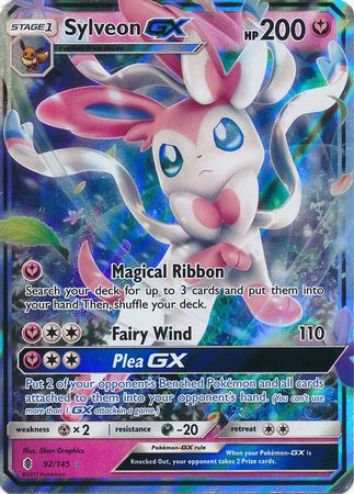 Sylveon GX - 92/145 - Ultra Rare available at 401 Games Canada