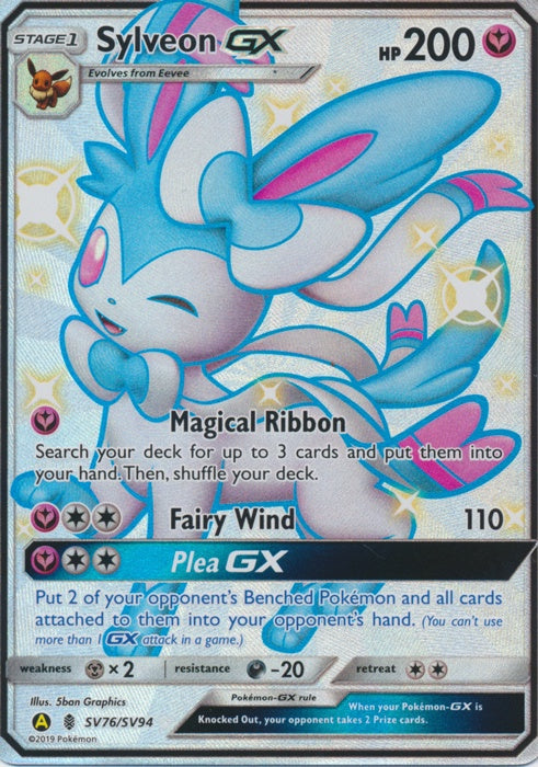 Sylveon GX - SV76/SV94 - Shiny Ultra Rare available at 401 Games Canada
