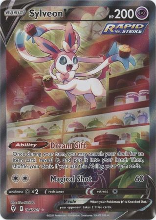 Sylveon V - 184/203 - Alternate Art Ultra Rare available at 401 Games Canada