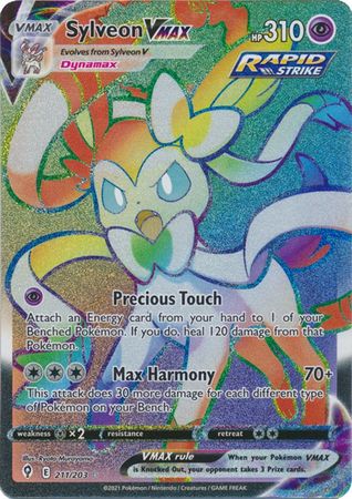 Sylveon VMAX - 211/203 - Hyper Rare available at 401 Games Canada