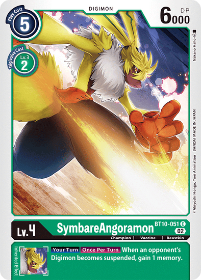 SymbareAngoramon - BT10-051 - Common available at 401 Games Canada