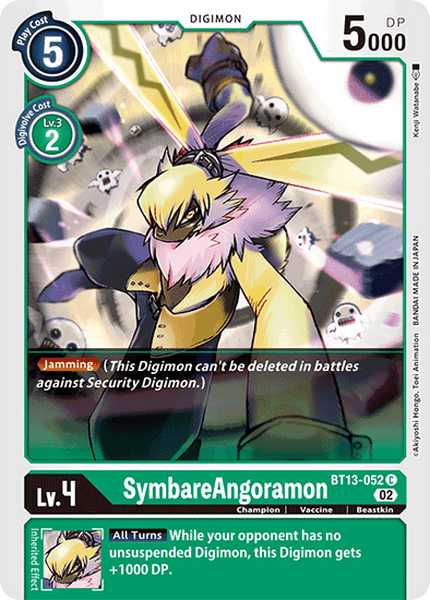 SymbareAngoramon - BT13-052 - Common available at 401 Games Canada