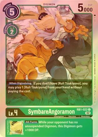 SymbareAngoramon - RB1-022 - Common (Foil) available at 401 Games Canada