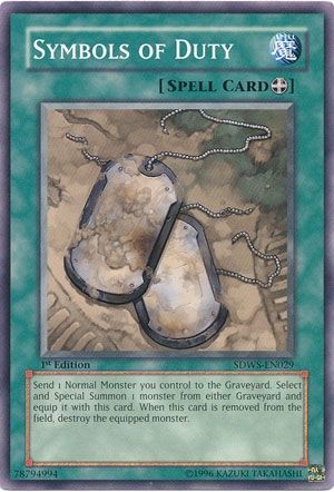 Symbols of Duty - SDWS-EN029 - Common - 1st Edition available at 401 Games Canada