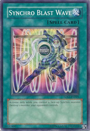 Synchro Blast Wave - 5DS1-EN021 - Common - Unlimited available at 401 Games Canada