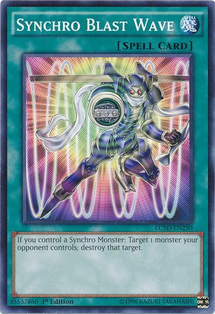 Synchro Blast Wave - LC5D-EN250 - Common - 1st Edition available at 401 Games Canada
