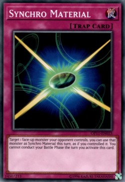 Synchro Material - OP11-EN023 - Common available at 401 Games Canada