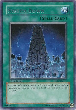 System Down - CRV-EN041 - Rare - 1st Edition available at 401 Games Canada