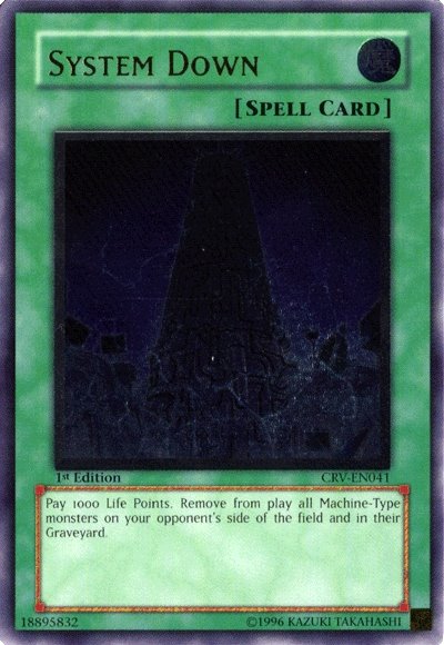 System Down - CRV-EN041 - Ultimate Rare - 1st Edition available at 401 Games Canada