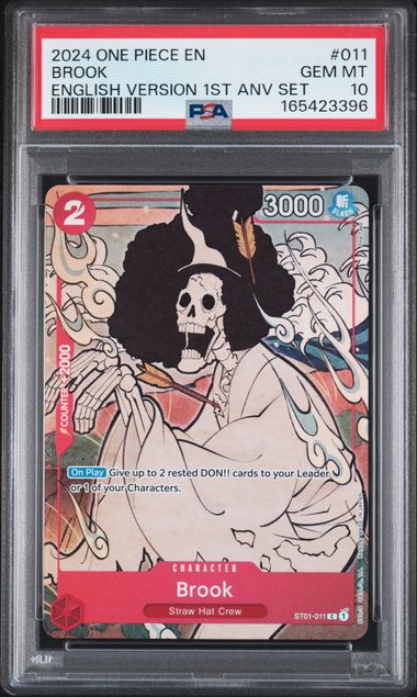 Brook - English Version 1st Anniversary Set - GEM MINT 10