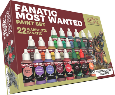 The Army Painter - Warpaints Fanatic: Most Wanted Paint Set