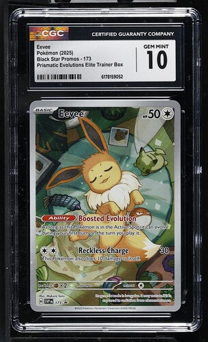 Eevee - SVP173 - Illustration Rare Promo - CGC GEM MINT 10