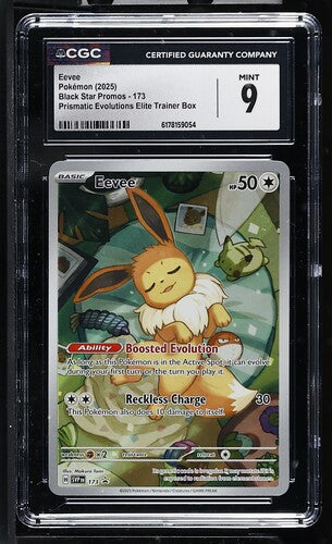 Eevee - SVP173 - Illustration Rare Promo - CGC MINT 9