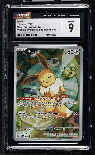 Eevee - SVP173 - Illustration Rare Promo - CGC MINT 9