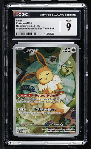 Eevee - SVP173 - Illustration Rare Promo - CGC MINT 9