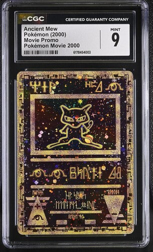 Ancient Mew - Pokemon Movie 2000 - Movie Promo - CGC MINT 9
