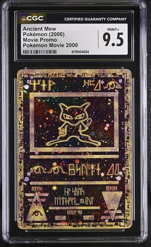 Ancient Mew - Pokemon Movie 2000 - Movie Promo - CGC MINT+ 9.5