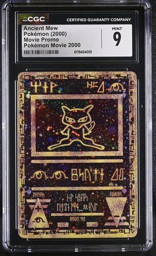 Ancient Mew - Pokemon Movie 2000 - Movie Promo - CGC MINT 9