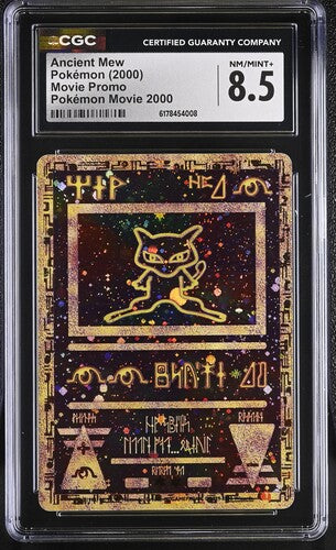 Ancient Mew - Pokemon Movie 2000 - Movie Promo - CGC NM-MT+ 8.5