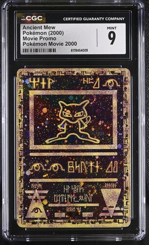 Ancient Mew - Pokemon Movie 2000 - Movie Promo - CGC MINT 9