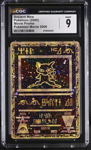 Ancient Mew - Pokemon Movie 2000 - Movie Promo - CGC MINT 9