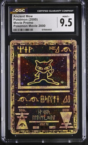 Ancient Mew - Pokemon Movie 2000 - Movie Promo - CGC MINT+ 9.5