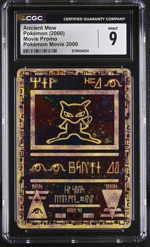 Ancient Mew - Pokemon Movie 2000 - Movie Promo - CGC MINT 9