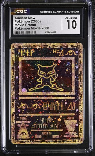 Ancient Mew - Pokemon Movie 2000 - Movie Promo - CGC GEM MINT 10