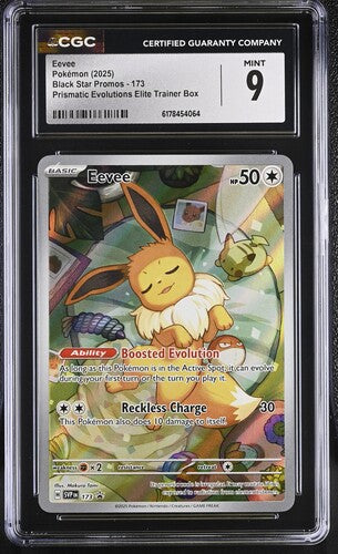 Eevee - SVP173 - Illustration Rare Promo - CGC MINT 9