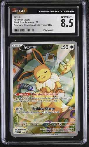 Eevee - SVP173 - Illustration Rare Promo - CGC NM-MT+ 8.5