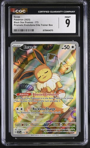 Eevee - SVP173 - Illustration Rare Promo - CGC MINT 9