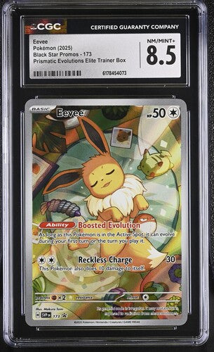Eevee - SVP173 - Illustration Rare Promo - CGC NM-MT+ 8.5