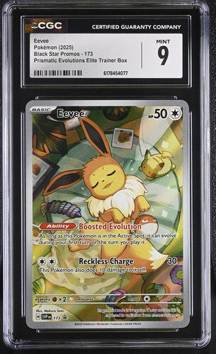 Eevee - SVP173 - Illustration Rare Promo - CGC MINT 9