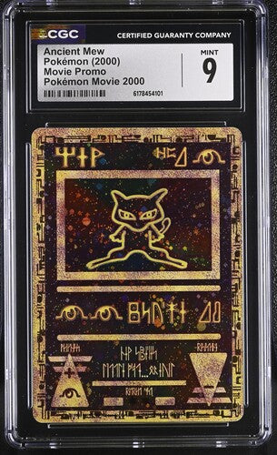 Ancient Mew - Pokemon Movie 2000 - Movie Promo - CGC MINT 9