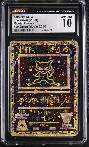 Ancient Mew - Pokemon Movie 2000 - Movie Promo - CGC GEM MINT 10