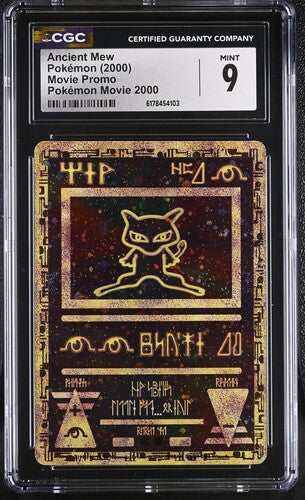 Ancient Mew - Pokemon Movie 2000 - Movie Promo - CGC MINT 9