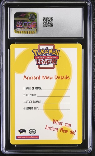 Ancient Mew - Pokemon Movie 2000 - Insert Card - CGC MINT 9