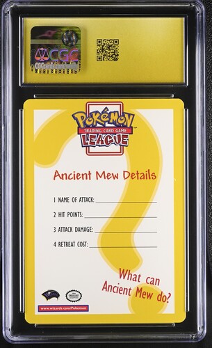 Ancient Mew - Pokemon Movie 2000 - Insert Card - CGC Pristine 10