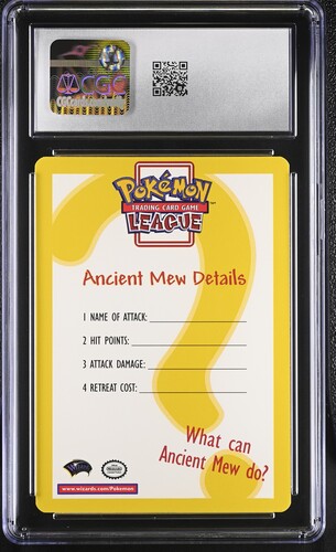 Ancient Mew - Pokemon Movie 2000 - Insert Card - CGC EX-NM 6