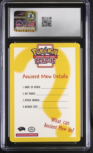 Ancient Mew - Pokemon Movie 2000 - Insert Card - CGC NM-MT+ 8.5
