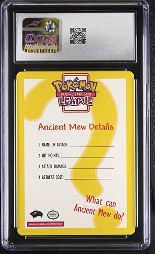 Ancient Mew - Pokemon Movie 2000 - Insert Card - CGC NM-MT+ 8.5