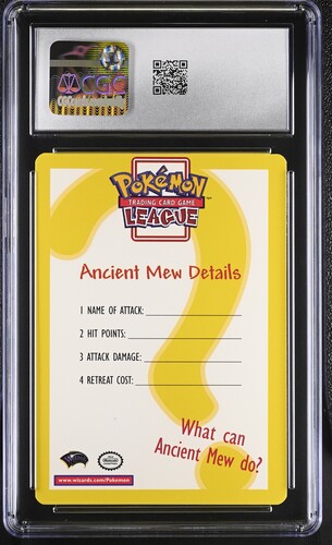 Ancient Mew - Pokemon Movie 2000 - Insert Card - CGC MINT 9