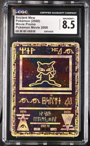 Ancient Mew - Pokemon Movie 2000 - Movie Promo - CGC NM-MT+ 8.5